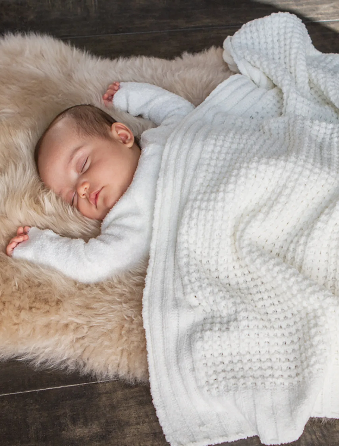 Waffle Baby Blanket
