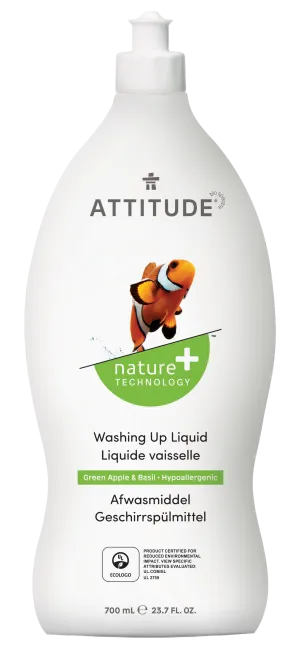 Washing Up Liquid - Green Apple and Basil