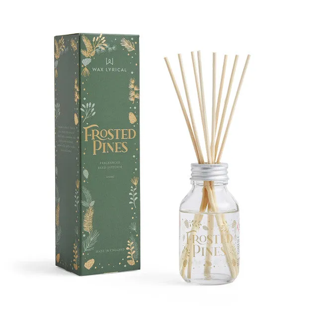 Wax Lyrical Christmas 100ml Reed Diffuser Frosted Pines