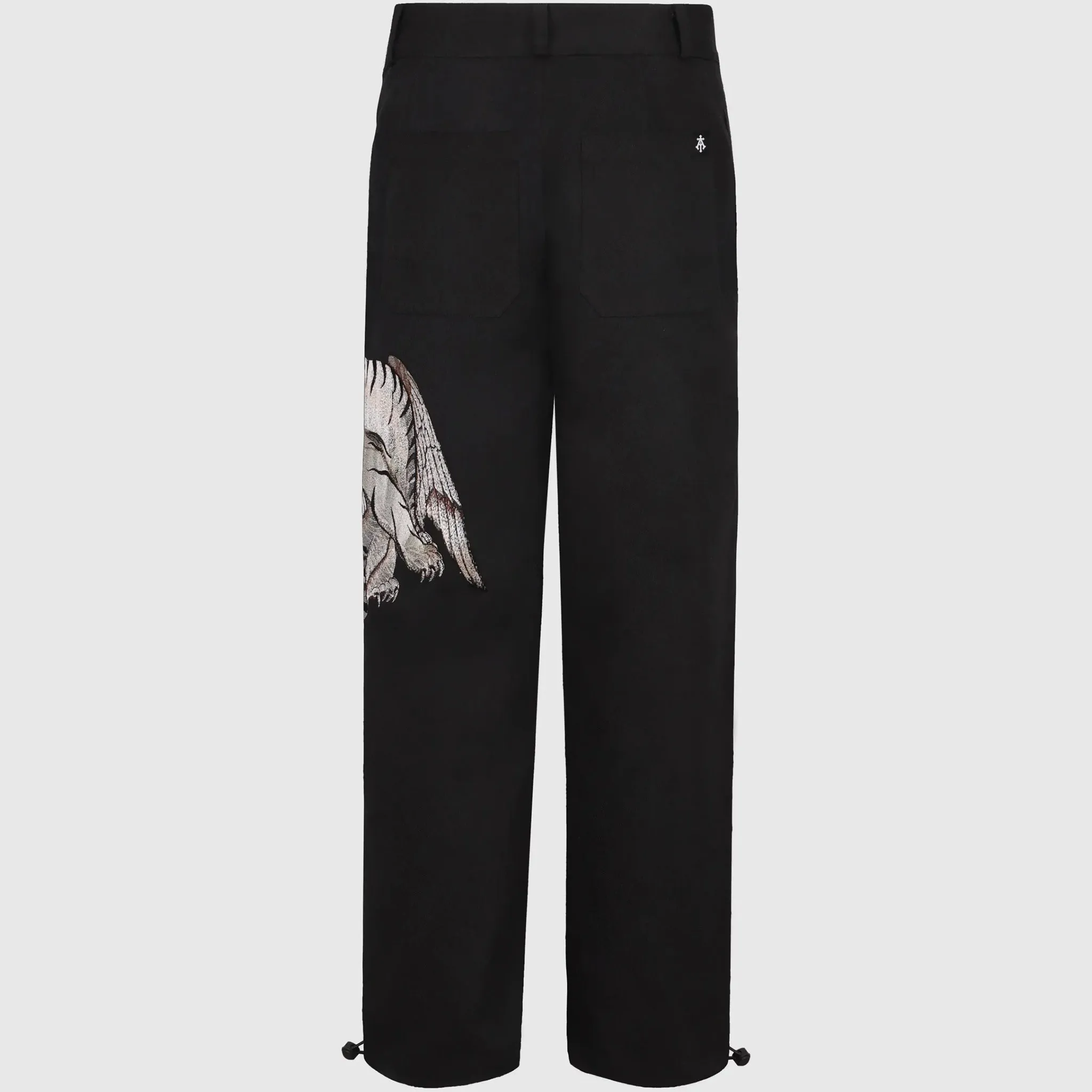 WINGED TIGER EMBROIDERED PANTS