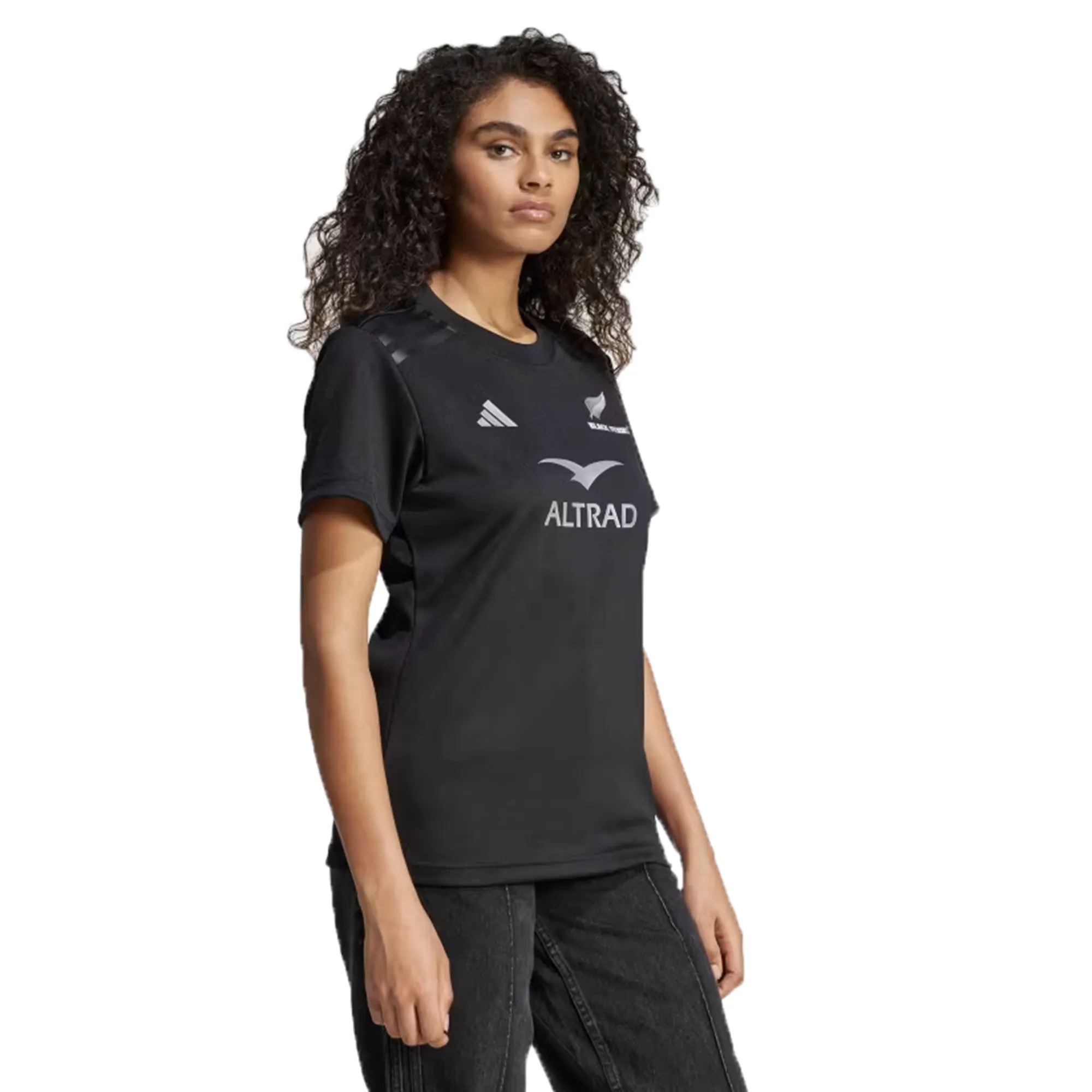 Women's Black Ferns 24/25 Home Supporters T-Shirt by adidas