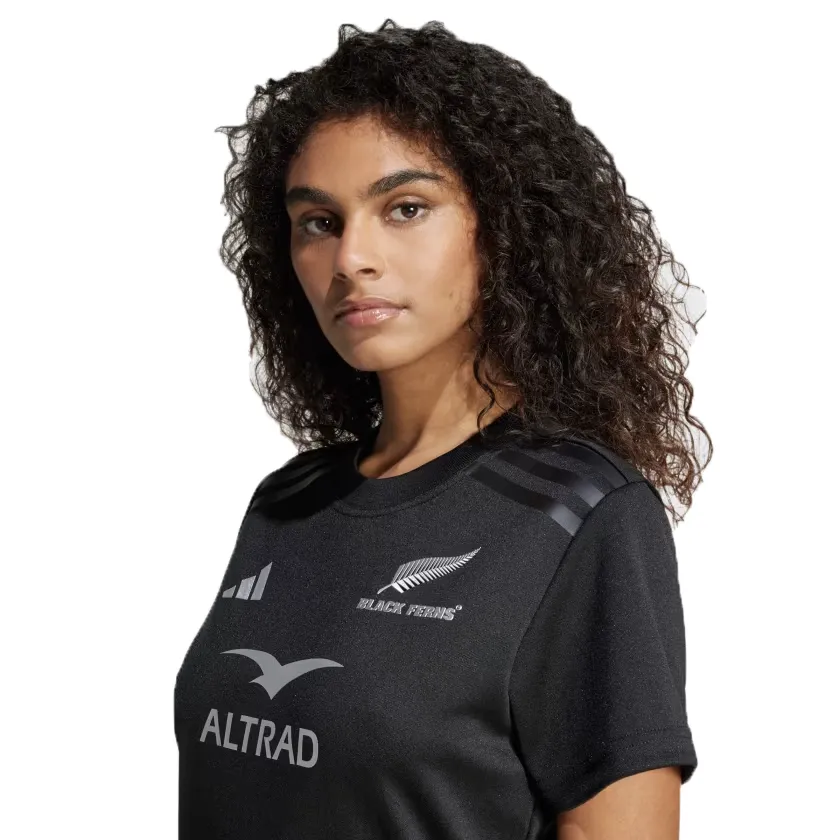 Women's Black Ferns 24/25 Home Supporters T-Shirt by adidas