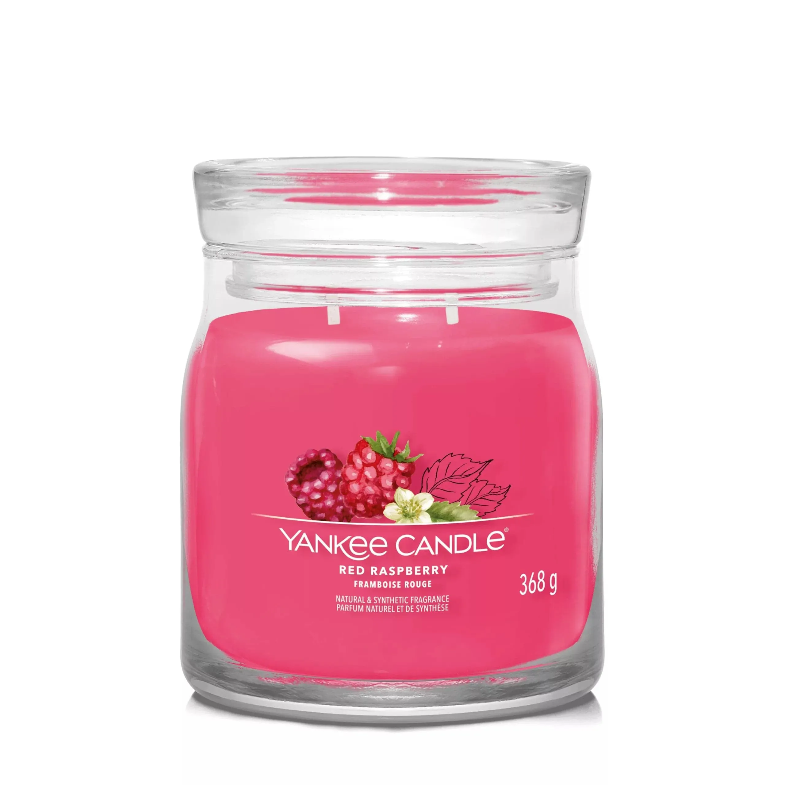 Yankee Candle Signature Medium Jar Red Raspberry 368g