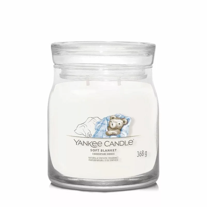 Yankee Candle Signature Medium Jar Soft Blanket 368g